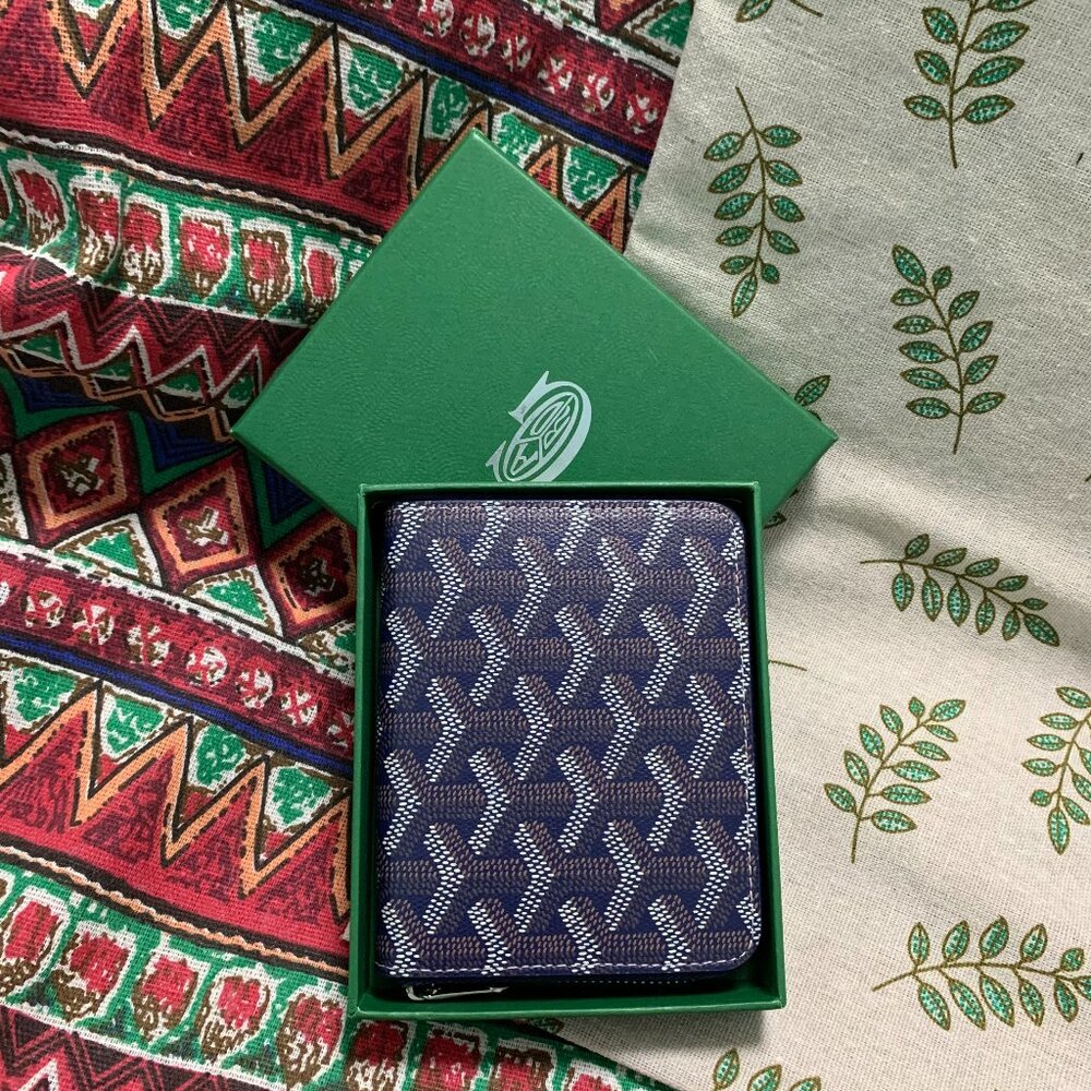 Goyard Leather Carry-On Clutch